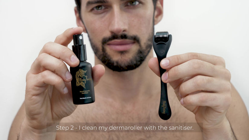 How to use my Man V Beard Kit